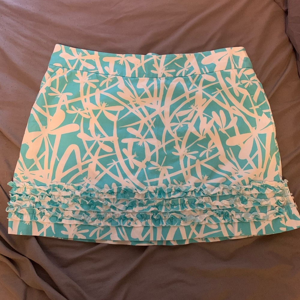 Lilly Pulitzer Dragonfly Pattern Skirt